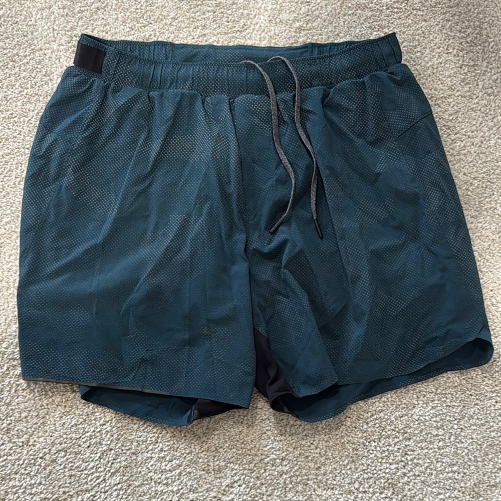 Lululemon Athletica Blue Athletic Shorts Performance Wear